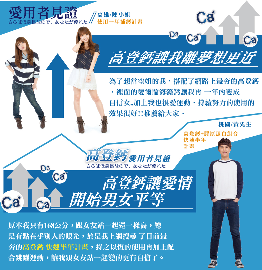 我愛簡單購 IEasyShopping 【達特漢司】高登鈣+膠原蛋白