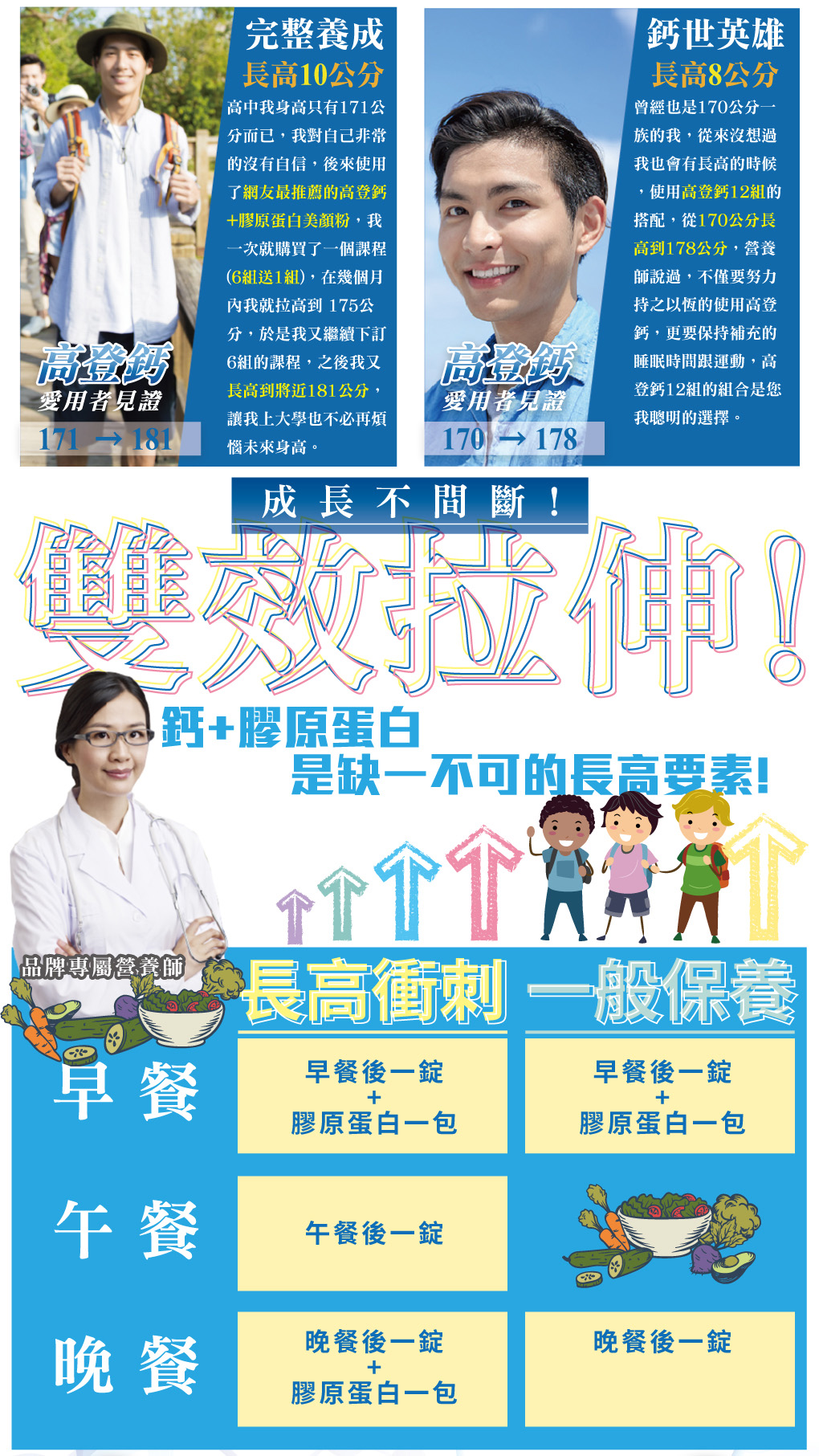 我愛簡單購 IEasyShopping 【達特漢司】高登鈣+膠原蛋白